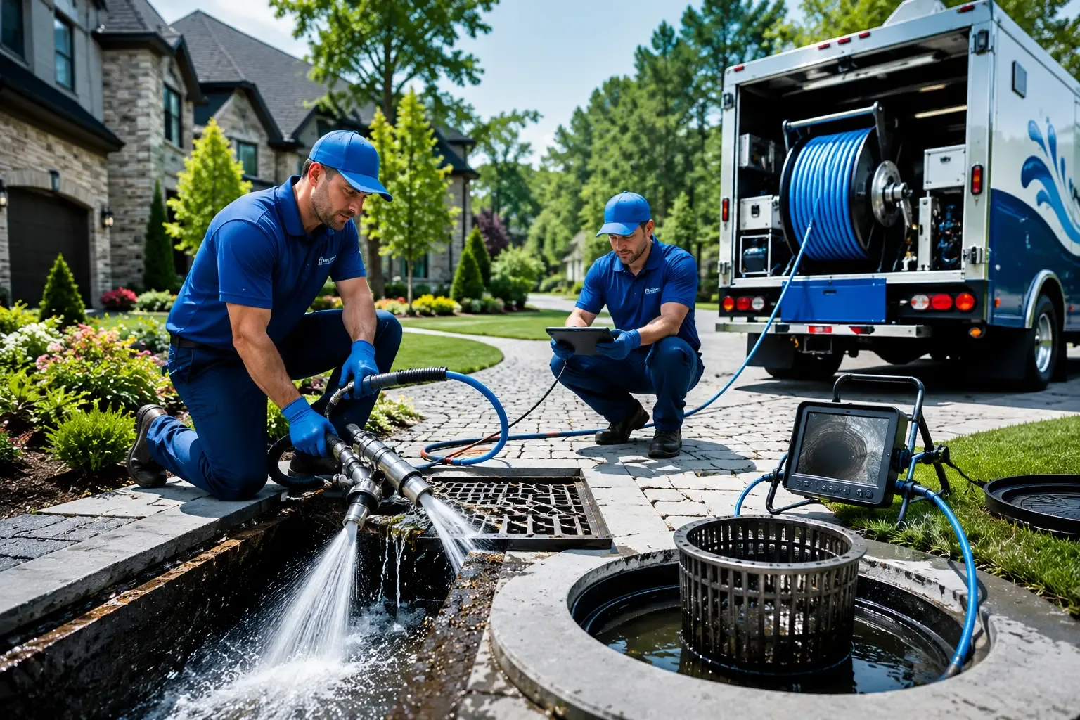 Local outdoor drain cleaning professionals in Orlinda, TN